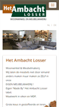 Mobile Screenshot of hetambacht-losser.nl